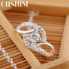 f90b7dc31cb7e4d5 New streetwear Sterling Sier Shiny Zircon diamond Rings For Women Wedding Party Gifts fine Jewelry engagement rings