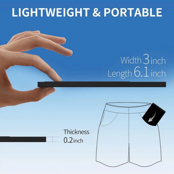 6.5" Full Screen LCD Writing Tablet, Portable Digital Notepad, Lightweight Pocket Design, Ideal For Creative Sketching Drafting