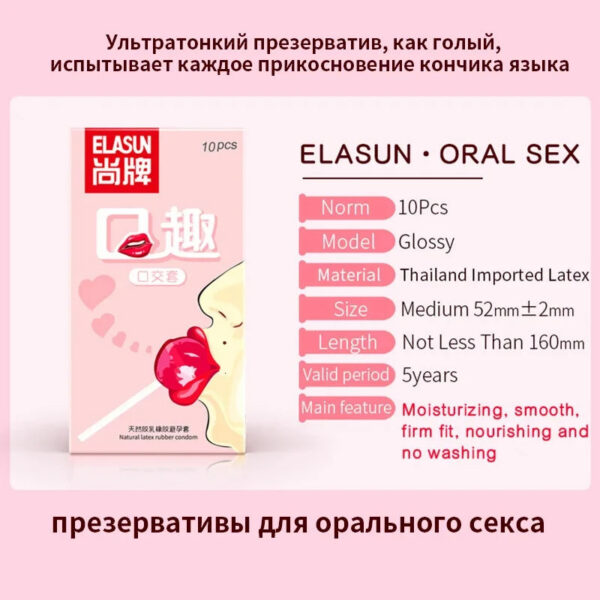 f9185f7a5541d7d1 10pcs Oral Sex Condoms Specifically Adult Supplies Ultra Thin Sleeve for Penis Sleeve Vaginal Stimulation Sex Toys Презервативы