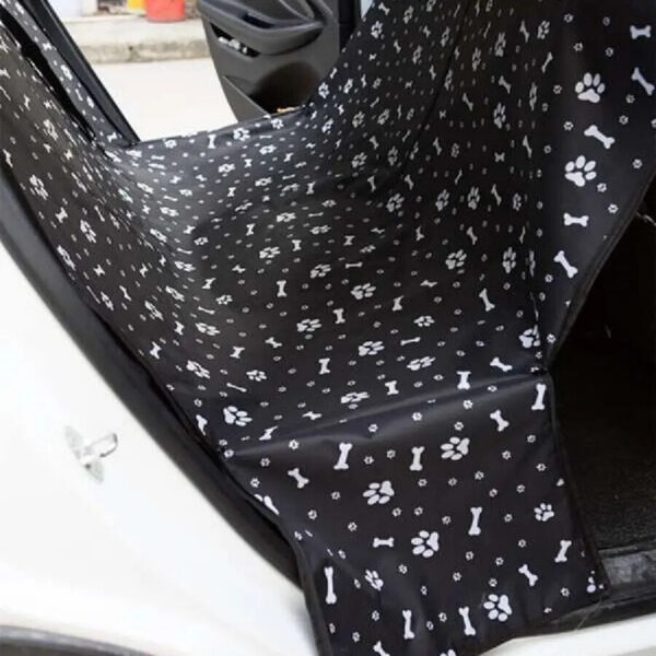 f921196b9090b39b Waterproof Printed Pet Dog Scratchproof Car Back Seat Cover Protector Pad with Printing