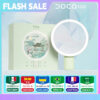 f9320d077407959e DOCO Table Makeup Mirror LED Light Stepless Dimmer Ultra Clear Beauty Chinoiserie Classical Lovely High Quality Gift