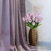 f937d06550fd3246 IPOPU Real Touch Purple Tulips 24PCS Artificial Flowers for Decoraion Fake Tulips Light Purple Flowers Floral Arrangements Artificial Faux Tulips Decor for Table Home Kitchen Decor (Light Purple)