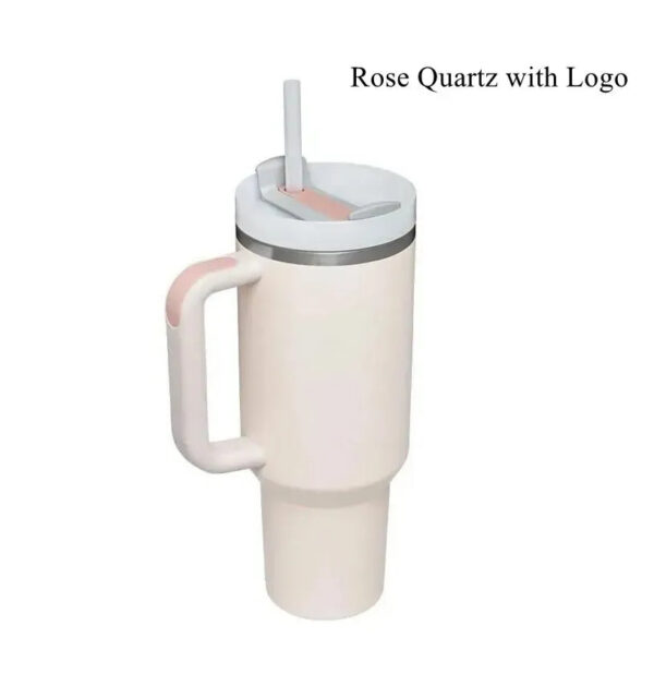 1pc New Quencher H2.0 40oz Stainless Steel Tumblers Cups With Silicone Handle Lid and Straw 2nd Generation Car Mugs Vacuum Insulated Water Bottles 0928