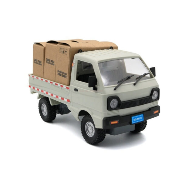 1:10/1:16 Wpl D12 Car Simulation Drift Climbing Truck Led Light Cargo Rc Electric Toy Model For Boys Christmas Surprise Gifts