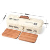 f94bc3e5cab3f70a Outdoor Tools Storage Box Portable Camping Picnic Hand Box Metal Tools Storage Box with Handle Sundries Storage Box