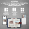 f94dc6db38cdfcac Xiaomi AR Printer 300dpi Portable Photo Mini Pocket With DIY Share 500mAh Picture Printer Pocket Printer Work With Mihome APP