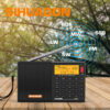 SIHUADON D808 AM/FM/SW/MW SSB AIR RDS Full Band Portable with Multifunction Deep Sound Stereo Rechargeable Radio Receiver