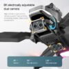 f97c921240dfddc2 New M2 Mini 4K Drone Professional 8K Dual HD Camera 540° Obstacle Avoidance Optical flow Dron RC Quadcopter Gifts Toys