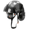 f98041bd038b1f3e CE Construction Safety Helmet With Visor Built In Goggle Earmuffs For Engineer Hard Hat ANSI Industrial Work Cap Head Protection