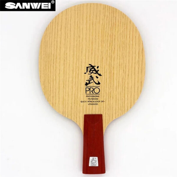 f994bea5bfacbbeb SANWEI V5 Pro Table Tennis Blade 7-ply Pure Wood OFF+ Ping Pong Blade Professional Offensive Attack with Loop Drive