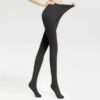 f99ea07f37af2d58 Women Socks 80D/120D Spring Autumn Thin Tights Elastic High Waist Silk Stockings Solid Color Slim Leggings Tear Resistant Pantyhose