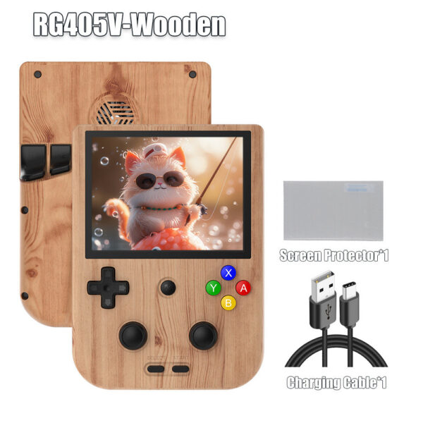 f99ef31b8d8a9e87 ANBERNIC RG405V Handheld Console 4’’ IPS Touch Screen Android 12 Unisoc Tiger T618 64-bit Game Player 5500mAh OTA Update