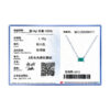 f9ad4414afd17b7e Modian Authentic 925 Sterling Silver Green Tourmaline Necklace Pendant for Women Fashion Bijoux Wedding Statement Jewelry Gifts