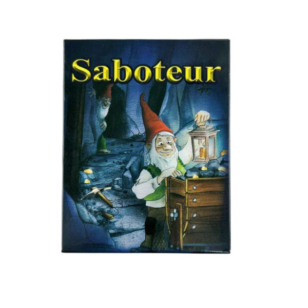 f9e1dd27fc2942cc English Saboteur 1&2 Cards Table Games Funny Deck Gold Mine Digging Miner Board Game