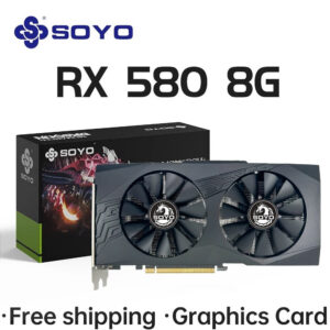fa0522dd9be5ca37 SOYO Graphics Cards Radeon RX580 GDDR5 Memory Video Gaming Card PCIE3.0x16 GPU Desktop Computer Components AMD RX 580 8G