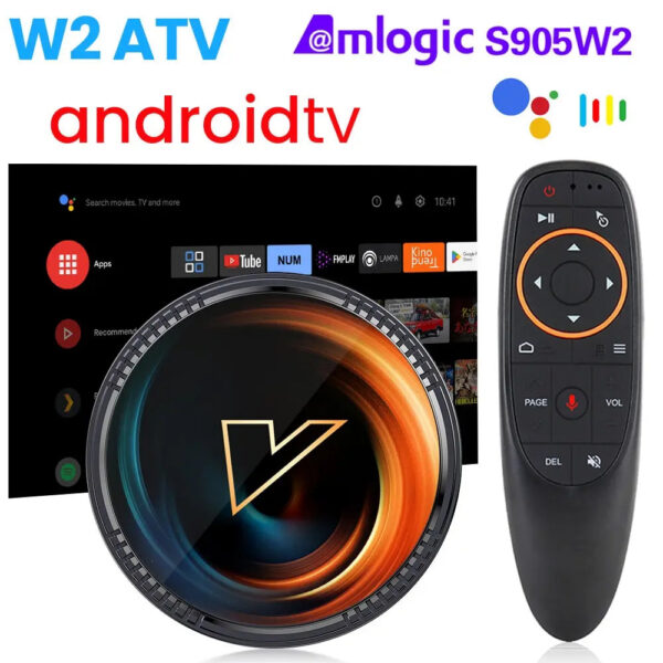 fa09c6512626a835 W2 ATV TV Box Android 11 Amlogic S905W2 Support 4K AV1 2.4&5G Wifi BT with Google Voice Remote 2G16G 4G32G 64G Smart TV Box