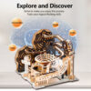 fa27aeea88fcb7ab DIY Assemble 3D Wooden Puzzle Marble Run Set nical Model Building Kits for Adult Kids - STEAM Educational Toys and Gifts