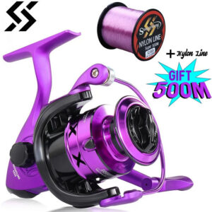 Sougayilang Spinning 1000-7000 Size Max Drag 15kg Carp Fishing Ultralight Metal Frame Smooth and Tough High Speed Reel