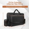 fa4eb6a7d2c4160d i frmmy Premium Camp Stove Carry Case with 0.4 inch Thicken Pearl Foam, Excellent Protection for Coleman 2-Burner Gas Stove