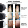 Electric Grinder for Foot Callus Sander Dead Skin Rupture Remover Pedicure with 3 Speeds Rechargeable Feet Heels Grind
