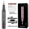 YOKEFELLOW Drill 30000RPM Professional Electric Nail File Kit for Acrylic Gel Nails Manicure Pedicure Home Use