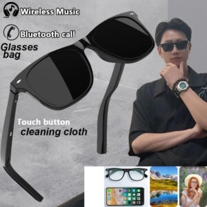 fa72115ba524c9a8 Camera Smart Glasses Bluetooth Call Voice Assistant Listen Music Glasses Smart Sports Polarized Sunglasses Anti-Blue Eyeglasses