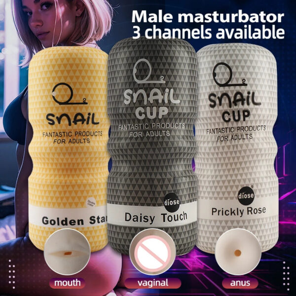 Soft Male Masturbator Cup Blowjob Sucking Anal Vagina Male Masturbator,Penis Trainer, Sex Toys Adult Goods for Men
