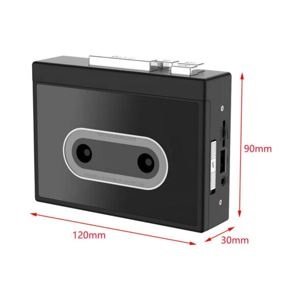 fa86effa7858434c Cassette USB2.0 Manual Record Fat32 DC 5V Durable Walkman Tape Player