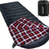 fab82e4aad0a7a36 Poepore Schlafsack Outdoor Winter für Erwachsene Extra Breit 3-4 Jahreszeiten XXL Schlafsäcke Warmer Baumwolle Flanell Deckenschlafsack beim Camping Wandern Abenteuern 230 * 100CM