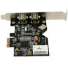 fac867fc75cbb85d PCI Express PCI-E x1 to 3 Ports 1394B Controller Add On Card for FireWire 800 IEEE 1394 B 2+1 Digital Camera Video Capture