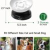 Y YHY Slow Feeder, Elevated Food Bowl Tilted Design for Dog and Cat for Dry and Wet Food