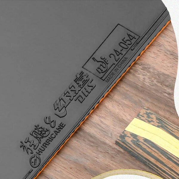 DHS 9 Star Table Tennis Racket Professional 5 Wood 2 ALC Offensive Ping Pong Racket with Hurricane Sticky Rubber