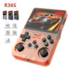 faef2f8e17233837 R36S Retro Handheld Game Console Linux System 3.5 Inch IPS Screen Portable Pocket Video Player 64GB RG35S Plus