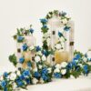 faf9672a78f352a9 PARTY JOY 5pcs 41Ft Flower Garland Fake Rose Vine Artificial Flowers Hanging Rose Ivy Hanging Baskets Wedding Arch Garden Background Decor
