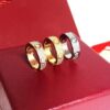 rings Starry ring nail designer womens Titanium steel rose gold sier plated with full diamond for Man wedding Engagement gift 4 5 6mm designers jewelry