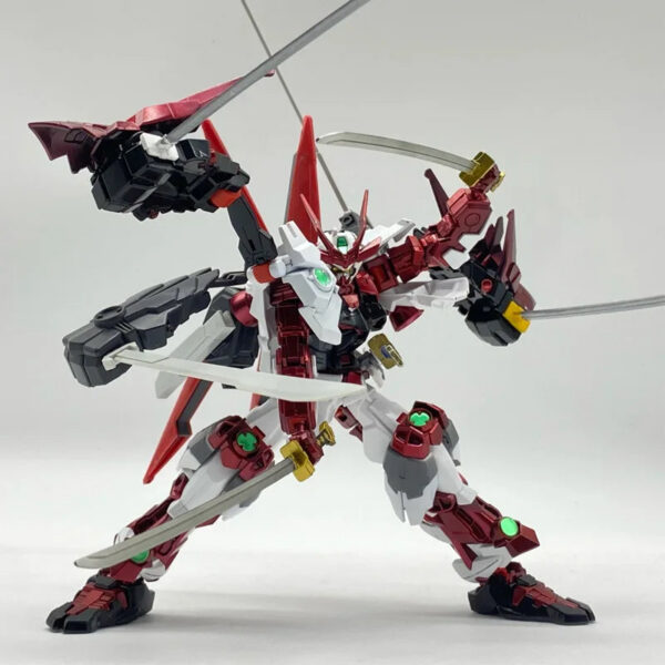 The Warring States Astray Red Frame MBF-P02 HG 1/144 Assemble The Model Action Figure Decorative Children Toy Gift Collectible
