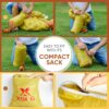 fb028c33a0cbd7ab Ultralight Down Sleeping Bag for Adults, 1.92lbs 32-55F 650 Fill Down, Lightweight Compact Mummy Backpacking Sleeping Bag for Outdoor Camping and Hiking, Compressible -MFH500