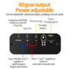 80 Gears Welder Adjustable Portable Handheld Digital Display Mini Spot Welding hine Automatic Trigger for 18650 Battery