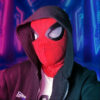 fb22ec094e4416fb Mascara Spiderman Headgear Cosplay Moving Eyes Electronic Mask Spider Man 1:1 Remote Control Elastic Toys Adults Kids Gift