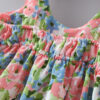 fb2f6208b5cf922e 2pcs/Set Baby Girl Summer Fashion Dresses Floral Sling Children Clothing Sweet Cute Kids Sleeveless Dress 0-3 Years Old Toddlert
