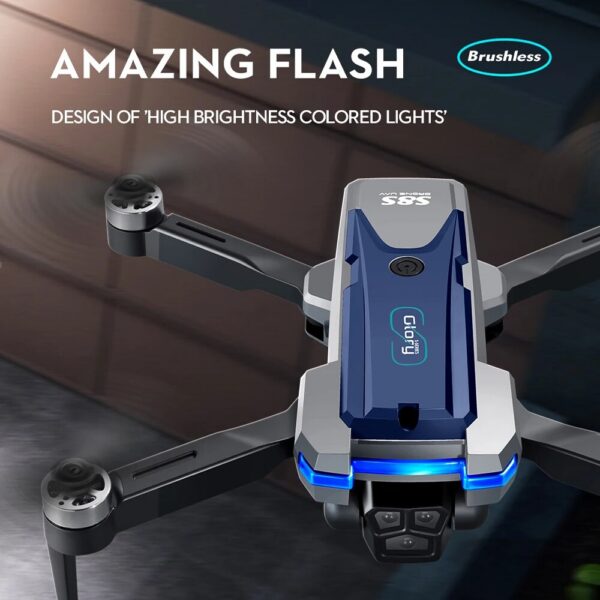 fb4a0ffb1eb19f73 S8S GPS Drone 5G Wifi 8K HD Dual ESC Camera Optical Flow 360° Obstacle Avoidance Brushless Motor RC Foldable Quadcopter 9000M
