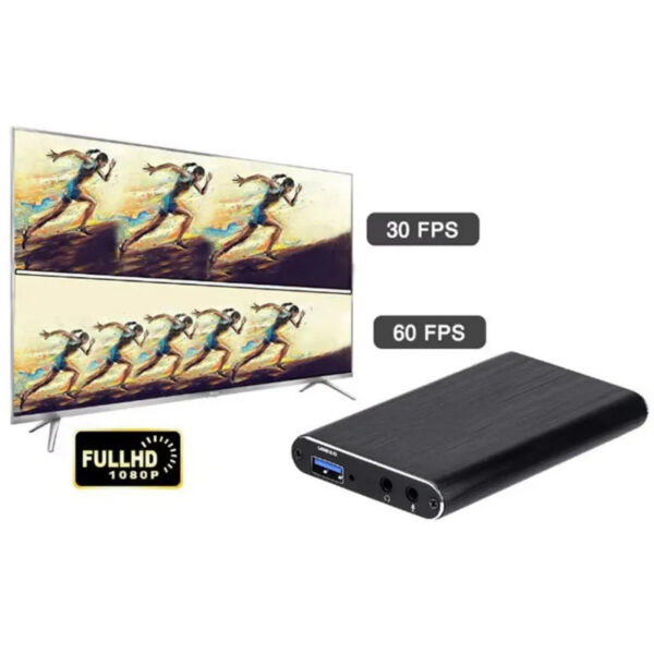 fb79239710f836b9 HdTV Camera Recording Box4k 1080p 60fps Hd Video Capture Card - Compatible With Usb 3.0pc Live Streaming Grabber Recorder PS5