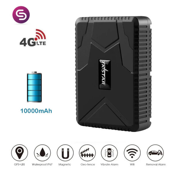 fb9448cfdd559d24 4G Car GPS Tracker TKSTAR TK915 GPS Locator 10000mAh Magnet Waterproof IP65 GPS Car Tracker Tamper Alert LIFETIME FREE APP