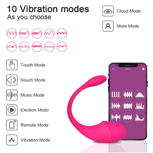 Blue Tooth sex Toy Vibrating Egg Remote Vibrator app controls G-spot stimulator Vaginal massager Bluetooth female clitoris