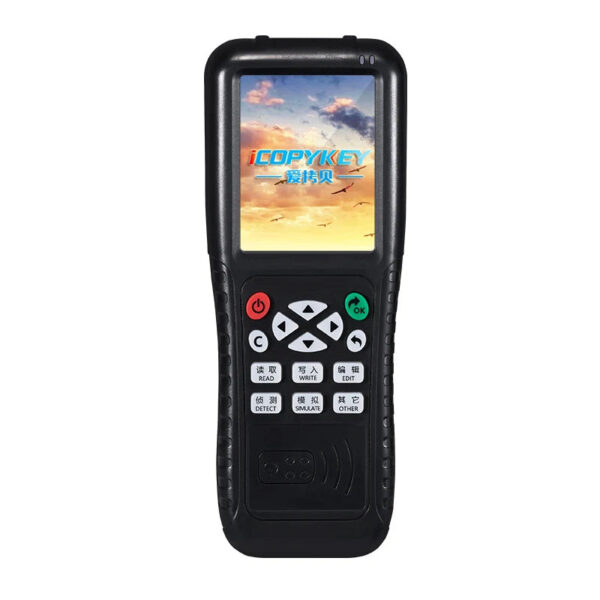 NFC Smart Card Reader Writer RFID Copier 125KHz 13.56MHz USB Fob Programmer Copy Encrypted Key With Voice Broadcast X100
