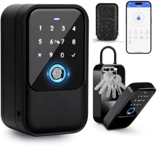fbd97353e5fd46f4 TTlock Smartkey Lock Box Home Key Wireless Smartlock Box Electronic Key Box App Digital Code Bluetooth Key Safe Padlock for Host