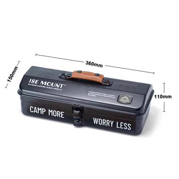 fbdcc8370c196329 Outdoor Tools Storage Box Portable Camping Picnic Hand Box Metal Tools Storage Box with Handle Sundries Storage Box