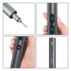 28/68/120 In 1 Electric Screwdriver Set Professional Large Capacity With LED Light Power Screw Driver Precision Repair Tools