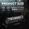 fc24a967f57adb46 Piececool 3D Metal Puzzles Class S-2 Locomotive DIY Kit Jigsaw Assembly Model Kits for Home Collection