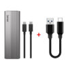 Original Lexar E300 M.2 SSD Enclosure USB 3.2 Gen 2 Type C 10Gbps Mobile Hard Disk Case For NVMe M.2 SSD M Key/B+M Key